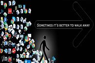 Sometimes it's better to walk away - in color van Myrthe van Wijk thumbnail