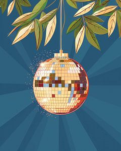 Disco unter den Blättern