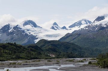 Worthington Gletsjer Alaska van Dirk Fransen