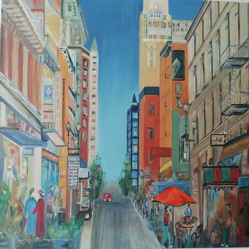 Vue de la ville de San Francisco