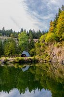 Herfstidylle op de Rennsteig