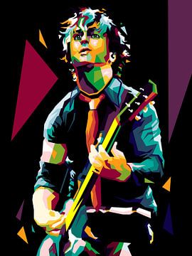 Joe, the music legend of Pop Art by miru arts