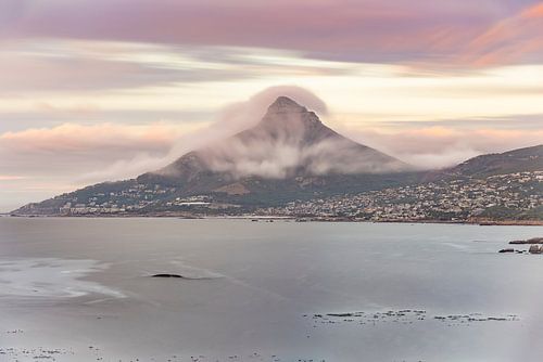 Lion's Head covered in fog