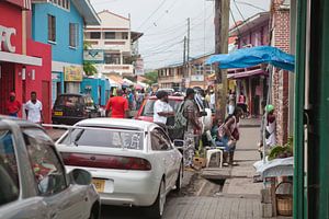 Markttag in Grenville (Grenada)