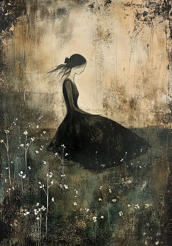 Rêves dans le petit champ de fleurs