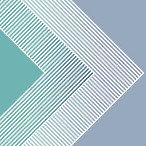 Abstrakte Retro Geometrie Pastell