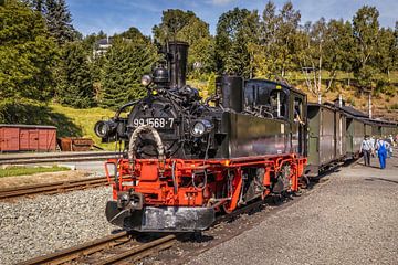 Stoomloc 991568-7 van de Pressnitztalbahn van Rob Boon