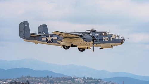 U.S. Navy North American PBJ-1J Mitchell.