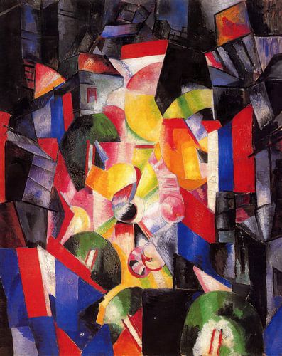 Alexandra Exter - City by night