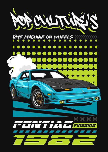 1982 Pontiac Firebird Trans Am Muscle Car by Adam Khabibi