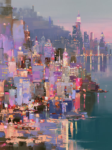 abstrakte Stadt