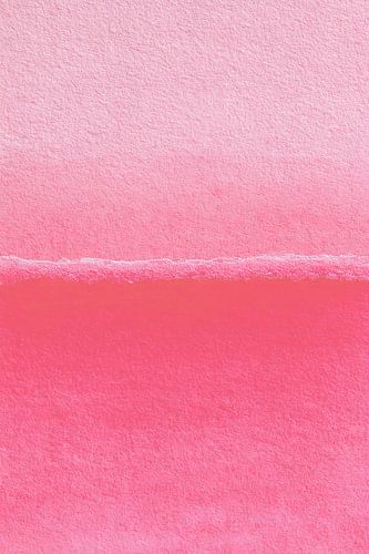 blassrosa Aquarell mit horizontaler Linie