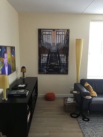 Escalier abandonné.