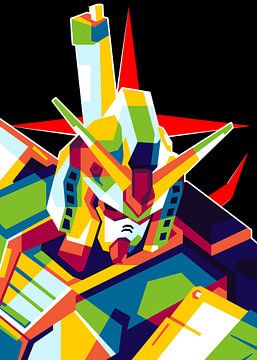 Gundam RX-78-2 Portret van Lintang Wicaksono