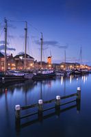 Hellevoetsluis blue hour fortress