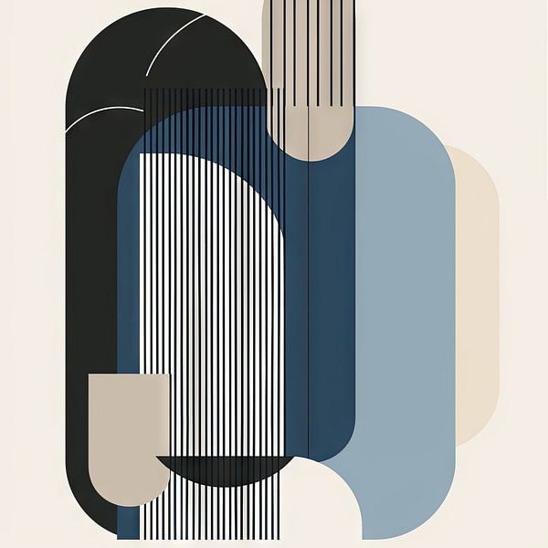 Abstrakte Formen von Poster Art Shop