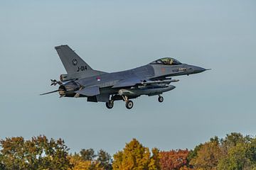 KLu F-16 Fighting Falcon (J-014) van 312 Squadron. van Jaap van den Berg