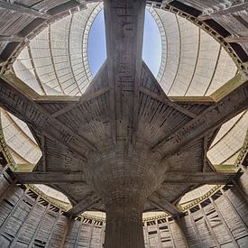 Old cooling tower IM Powerplant, Lost Place by Jacqueline Ansorg