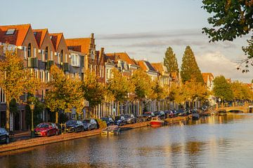 Alte Singel in Leiden von Dirk van Egmond