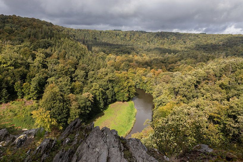 Rocher du Hat Vue bien connu, Belgique par Imladris Images