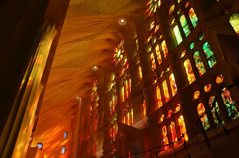 Sagrada Familia Barcelona by Greetje Dijkstra