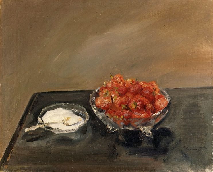 Strawberries - Max Slevogt, 1903 by Atelier Liesjes