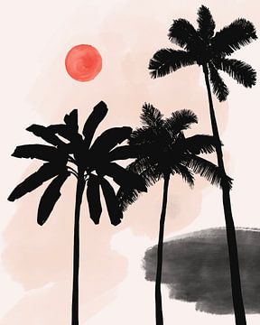 Coucher de soleil tropical sur Cats & Dotz