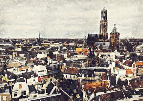 Utrecht stad (schildering)