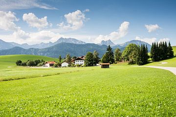 Idyllisch dorpje in de Allgäu