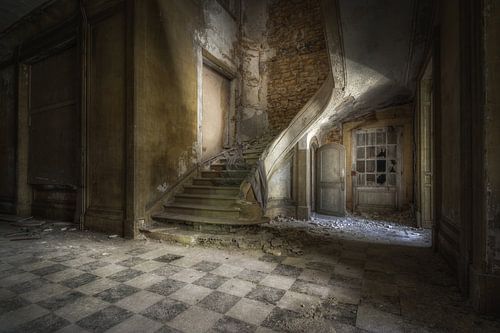 Vervallen trap