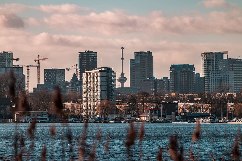 Skyline at the lake - close up by Nuance Beeld