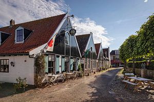 Le village d'Oosterend sur l'île de Texel sur Rob Boon