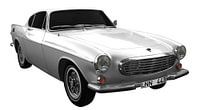 Volvo P1800 in originele kleur