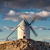 Historical windmill of Don Quixote, in La Mancha (Spain). by Carlos Charlez