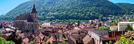 View over the centre of Brasov by Leopold Brix
