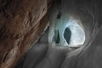 More ART In Nature - Ice cave
