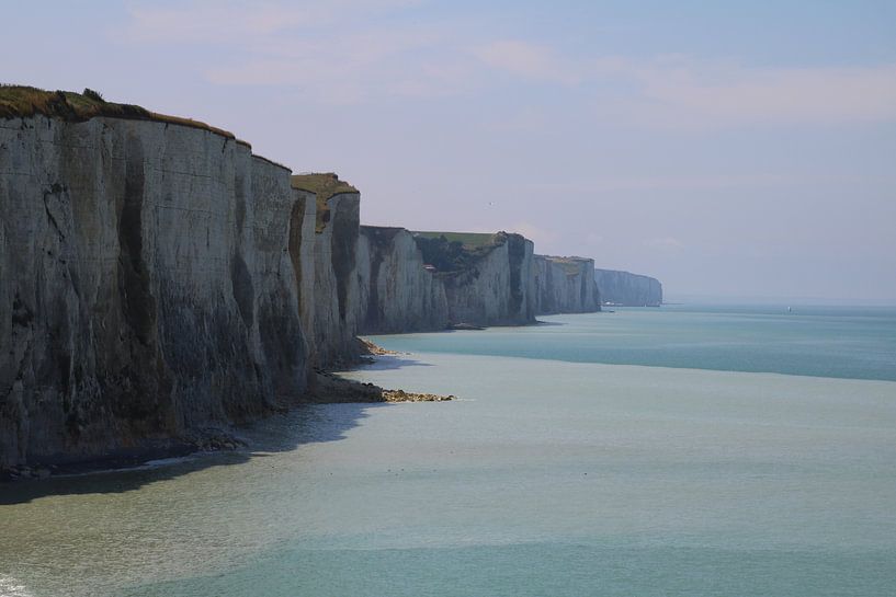 Chalk cliffs Aoult France by Erick van Bommel