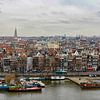 Vogelperspectief op Amsterdam van Patricia Hofmeester