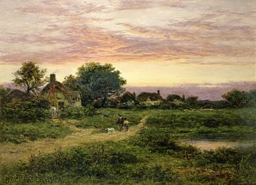 Benjamin William Leader,Worcestershire Cottages