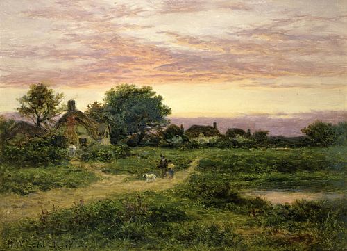 Benjamin William Leader,Worcestershire Cottages