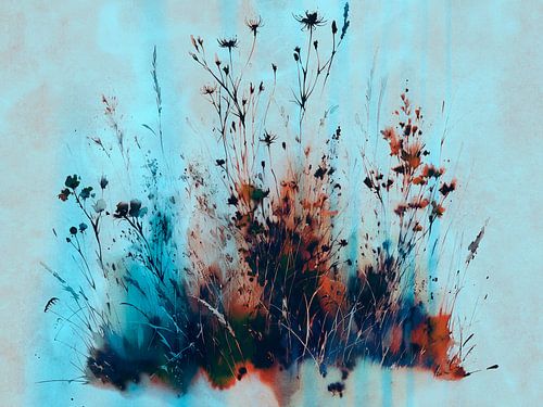 Botanique nordique Hiver Abstraction