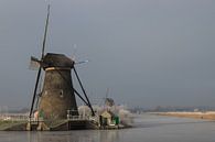 Molens bij Kinderdijk van Bert van Wijk thumbnail