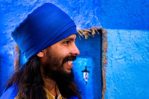Vendor in Chefchaouen