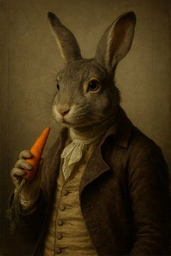 Klassiek Dierenportret met Wortel van But First Framing