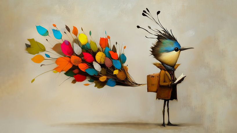 The Philosophy Bird 16:9 by Preet Lambon