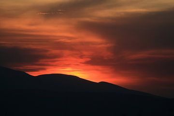 Ngorongoro Sunset van Gert-Jan Siesling
