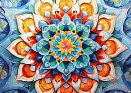 Patronen van Abstract Schilderij