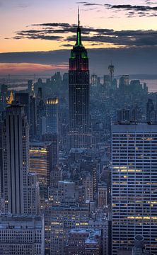 New York City Empire state building by Guido Akster