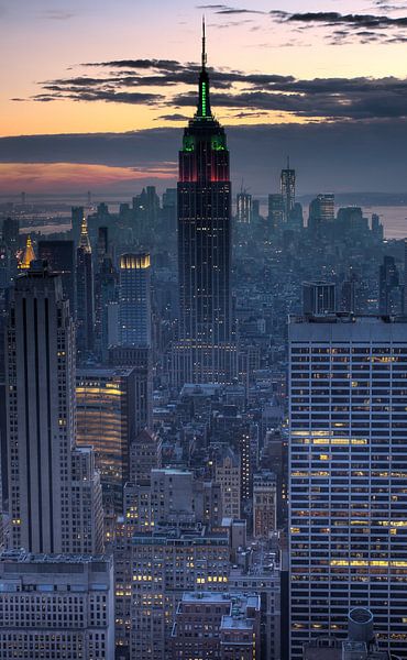 New York City Empire State Building von Guido Akster