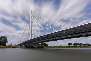 Prince Claus Bridge Utrecht over Amsterdam-Rhine Canal by Patrick Verhoef